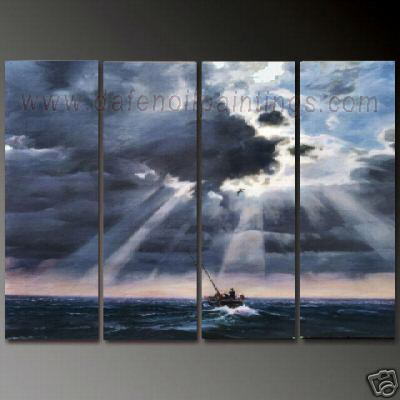 Dafen Oil Painting on canvas seascape painting -set668